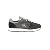 Calvin Klein sort lædersneaker til mænd