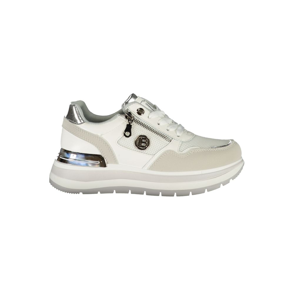 Laura Biagiotti Hvid Polyester Dame Sneaker