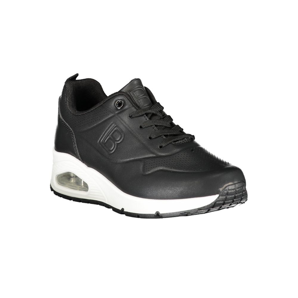 Laura Biagiotti Sort Polyester Dame Sneaker