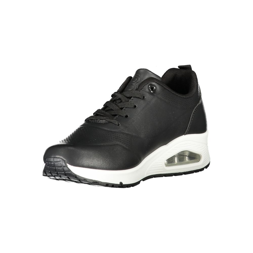 Laura Biagiotti Sort Polyester Dame Sneaker