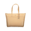 Calvin Klein Beige Polyester Dame Håndtaske