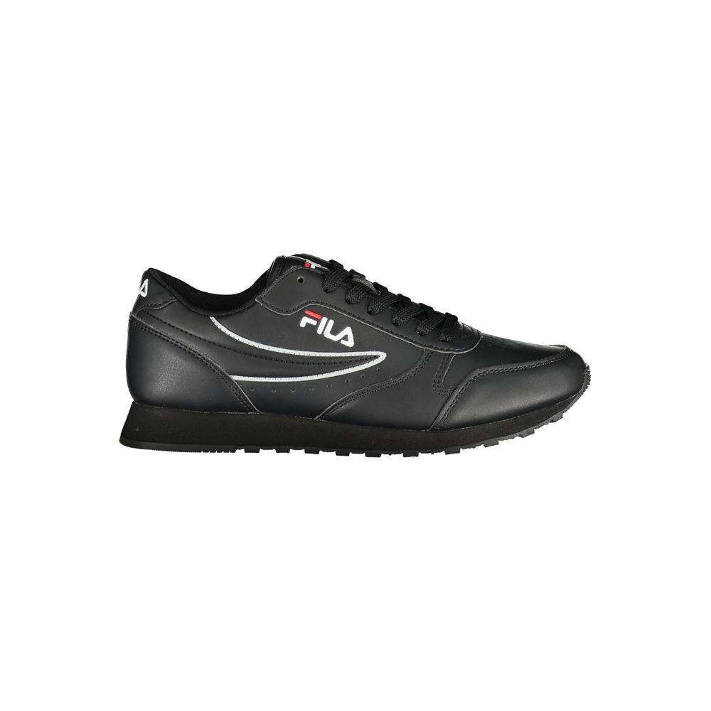 Fila Sleek Sorte Sneakers med Snøre