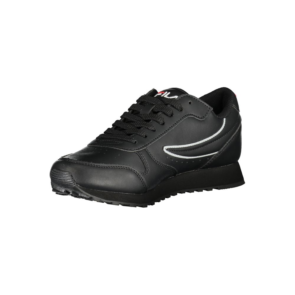 Fila Sleek Sorte Sneakers med Snøre