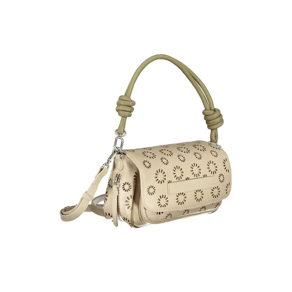 Desigual Beige Polyethylen Håndtaske