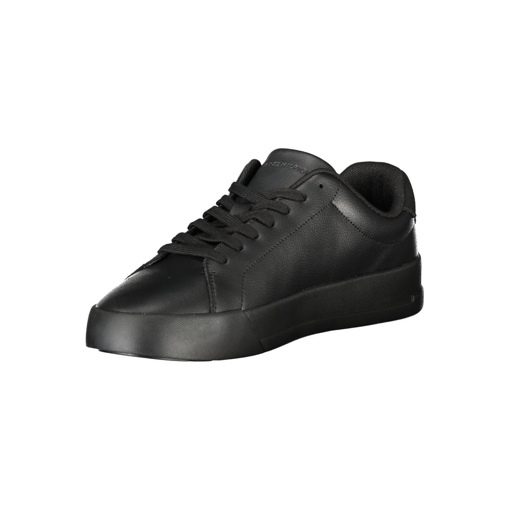 Tommy Hilfiger Sort Læder Herre Sneaker
