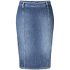 Guess Jeans Blå Bomuld Dame Nederdel