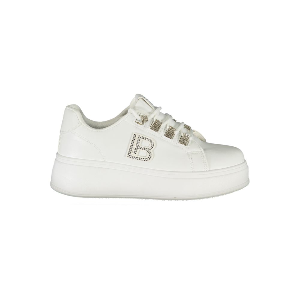 Laura Biagiotti Hvid Polyester Dame Sneaker