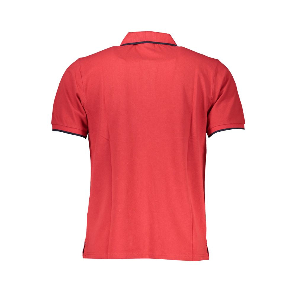 North Sails rød bomuldspoloshirt