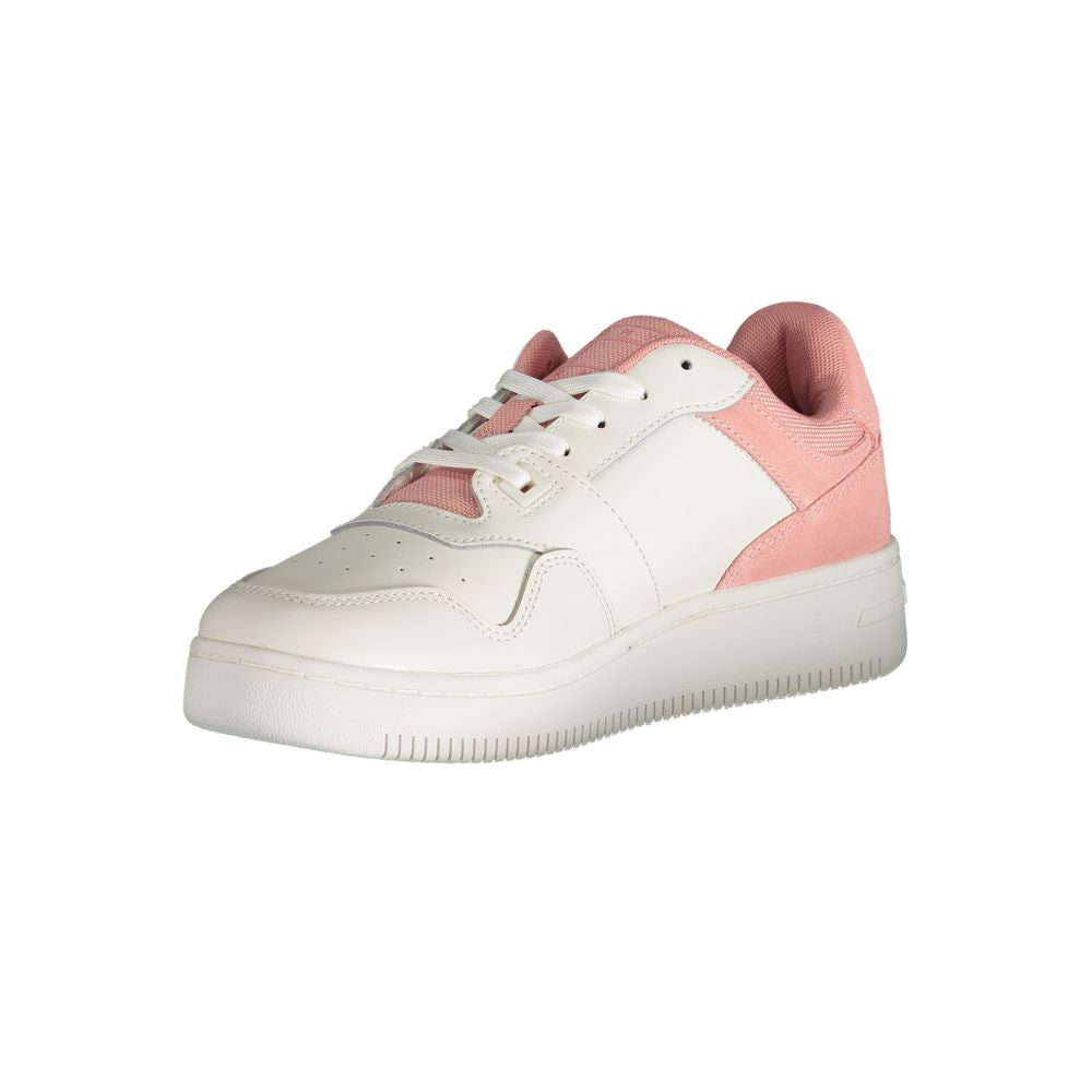Tommy Hilfiger lyserød polyester-sneaker