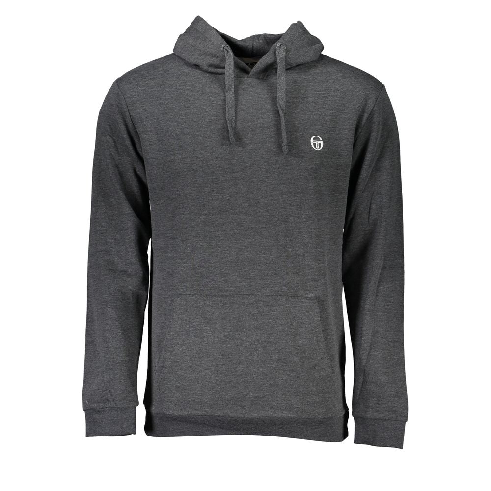 Sergio Tacchini grå bomuldstrøje til mænd