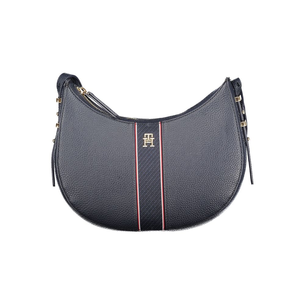 Tommy Hilfiger blå polyethylen damehåndtaske