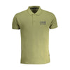Cavalli Class Grøn Bomuldspoloshirt