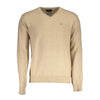 La Martina Beige Uld Herretrøje