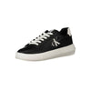 Calvin Klein sort lædersneaker til kvinder