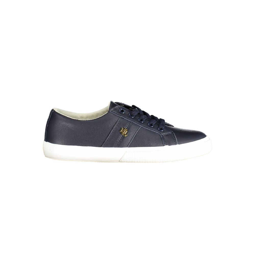 Ralph Lauren Blå Polyester Sneaker
