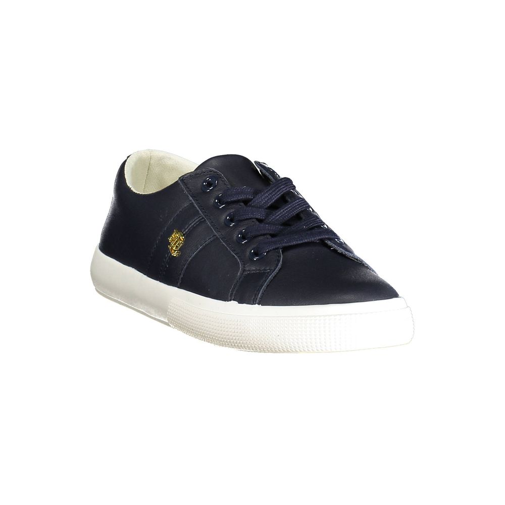 Ralph Lauren Blå Polyester Sneaker