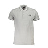 Cavalli Class Grå Bomuld Herre Poloshirt