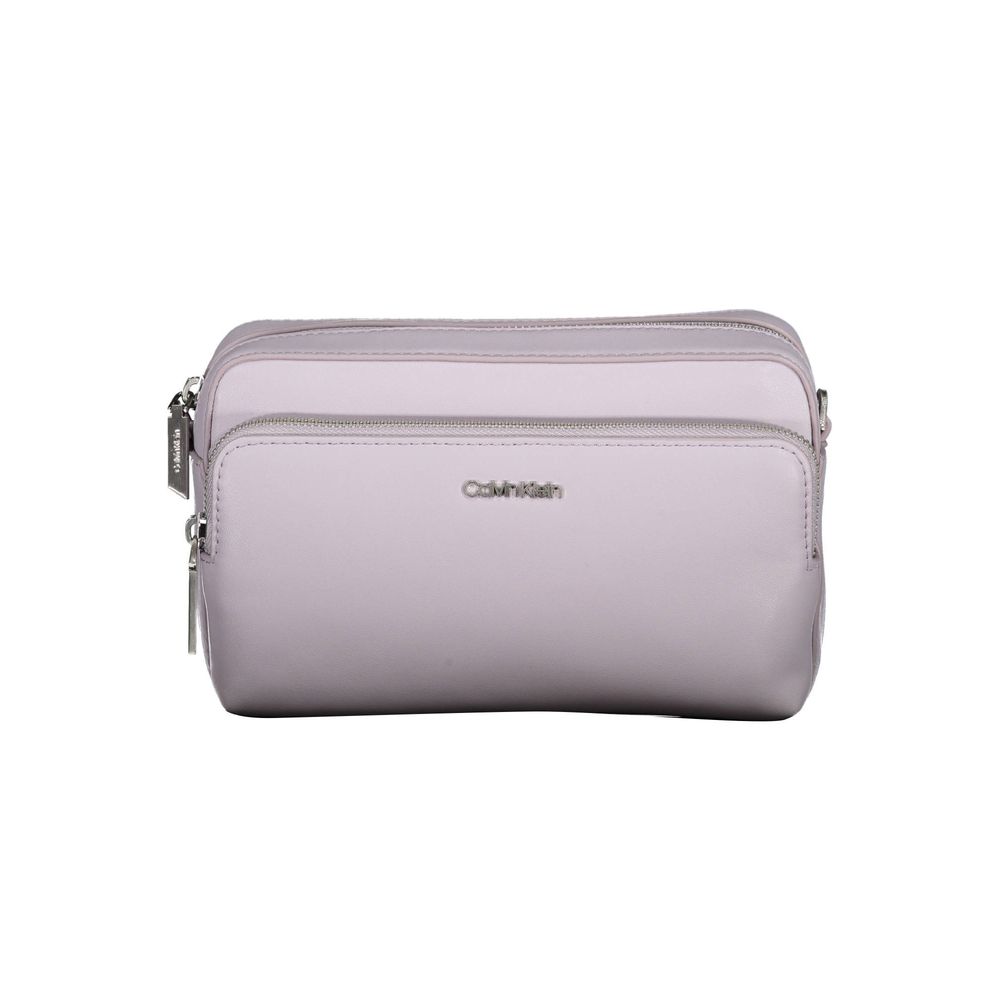 Calvin Klein Lilla Polyester Håndtaske