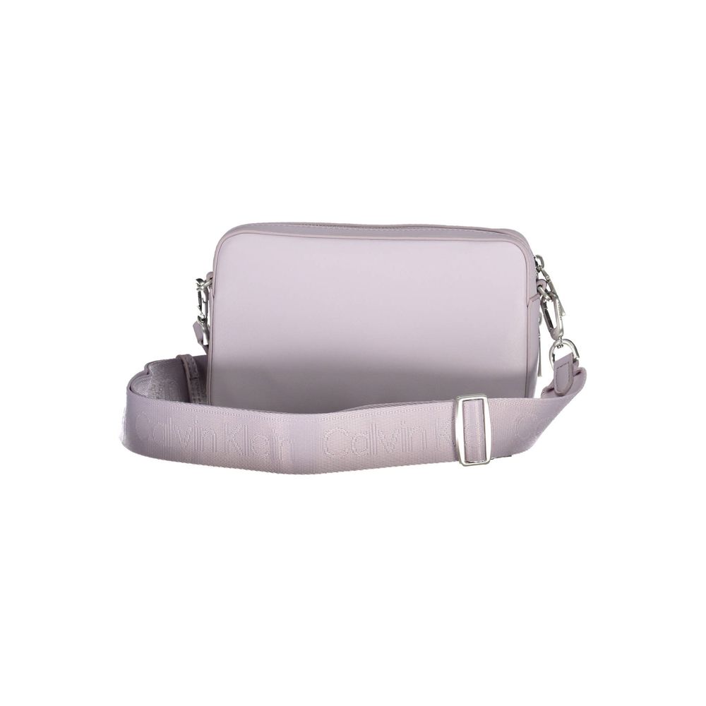Calvin Klein Lilla Polyester Håndtaske