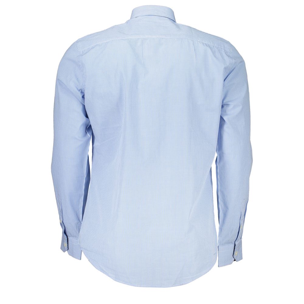 Harmont & Blaine Light Blue Cotton Men Shirt