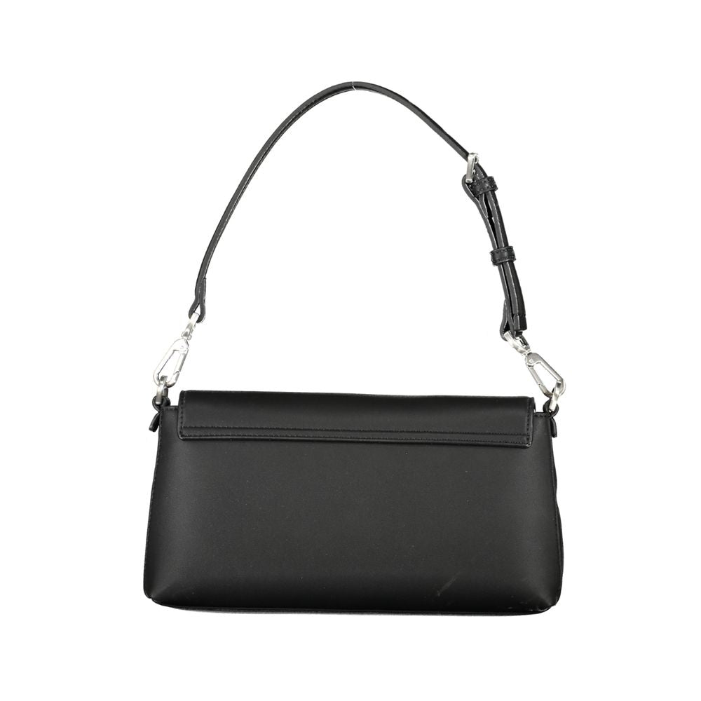 Calvin Klein sort polyester håndtaske