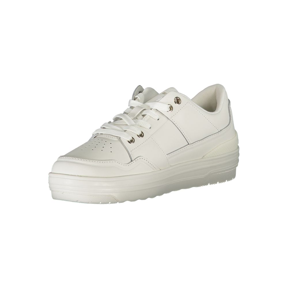 Tommy Hilfiger Hvid Læder Dame Sneaker