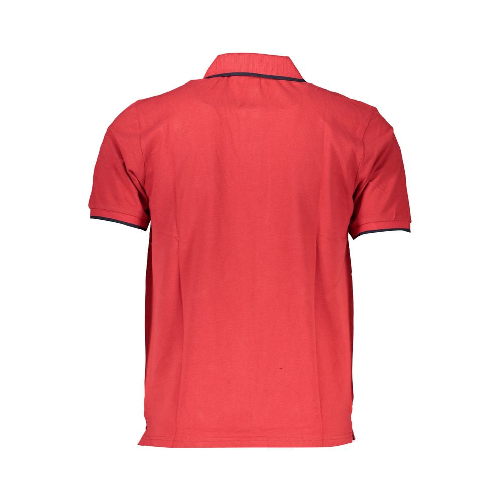 North Sails rød bomuldspoloshirt