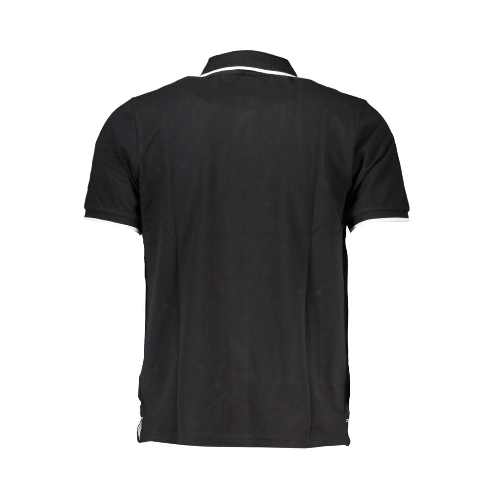 North Sails sort bomuldspoloshirt