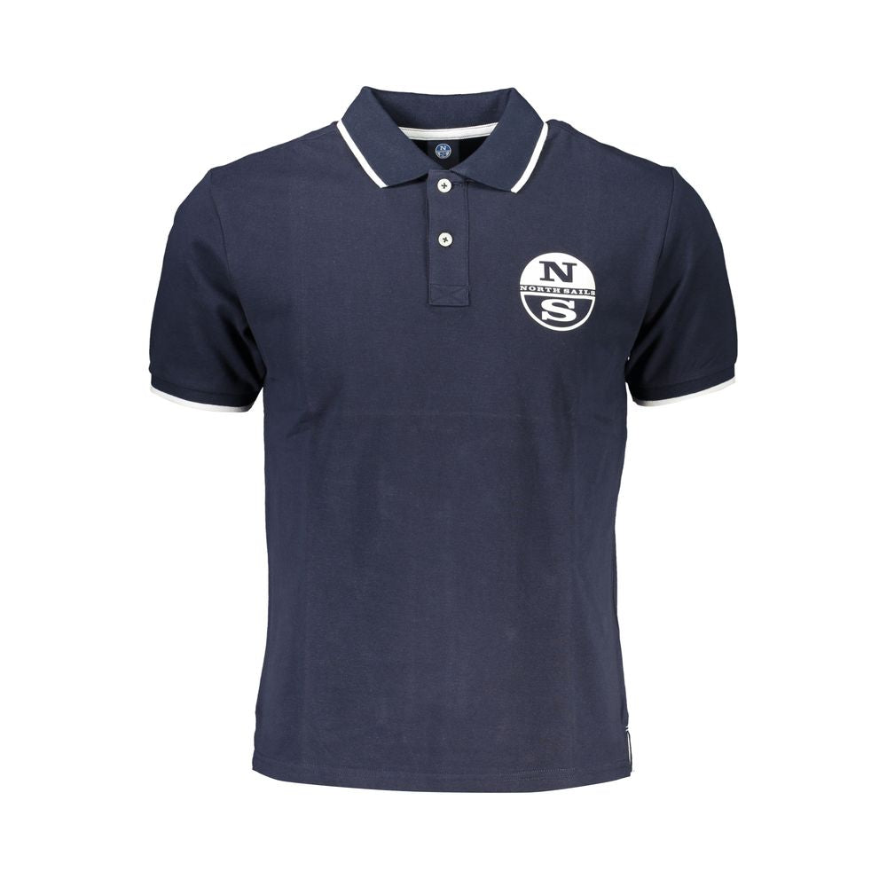 North Sails Blå Bomuldspoloshirt