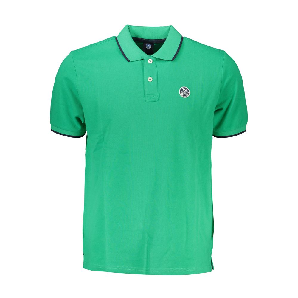 North Sails Grøn Bomuldspoloshirt