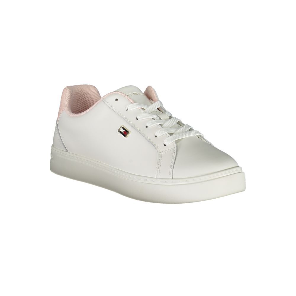 Tommy Hilfiger Hvid Polyester Sneaker