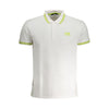 Cavalli Class hvid bomuldspoloshirt
