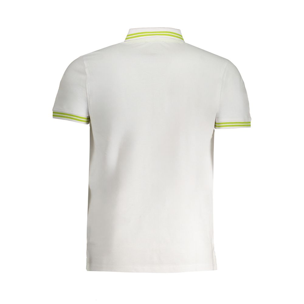 Cavalli Class hvid bomuldspoloshirt