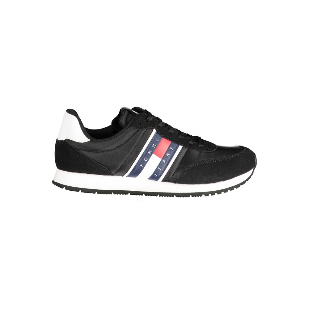 Tommy Hilfiger sort polyester sneaker