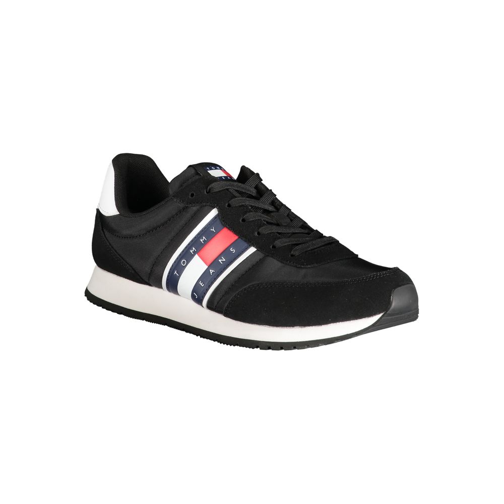 Tommy Hilfiger sort polyester sneaker