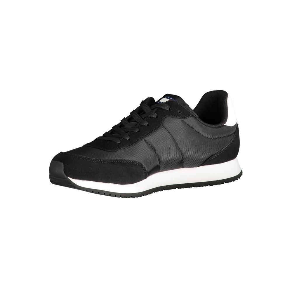 Tommy Hilfiger sort polyester sneaker