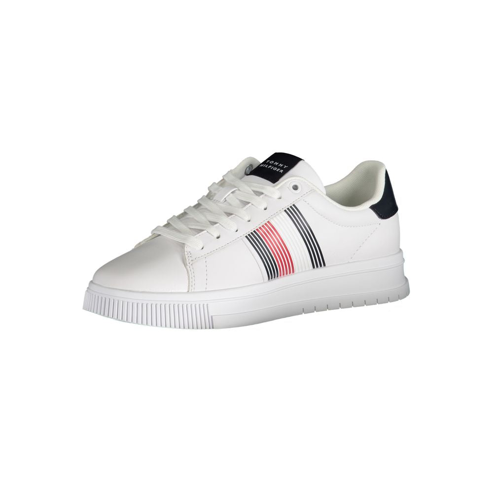 Tommy Hilfiger Hvid Polyester Sneaker