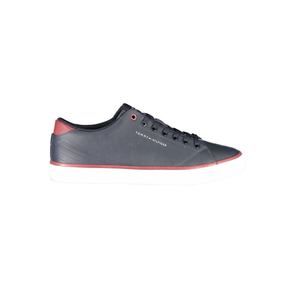 Tommy Hilfiger Blå Polyester Sneaker