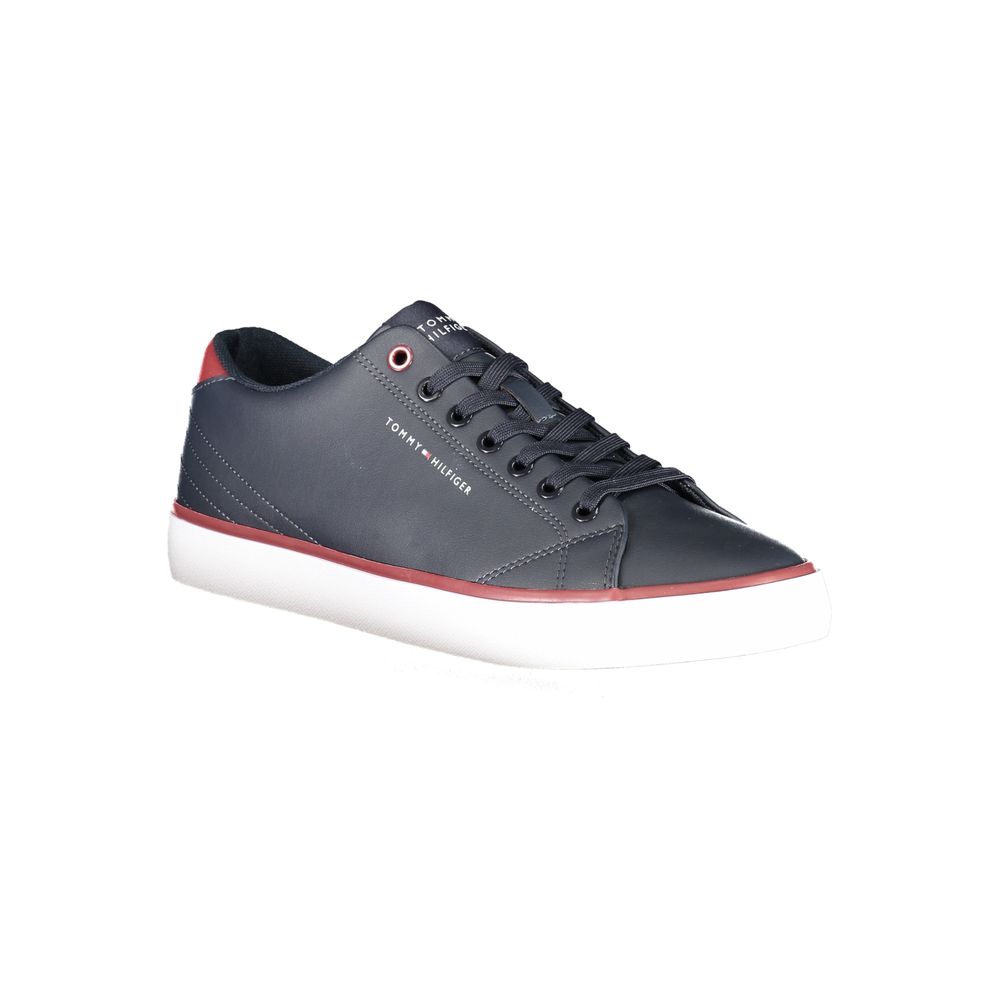 Tommy Hilfiger Blå Polyester Sneaker