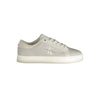 Calvin Klein Grå Læder Herre Sneaker