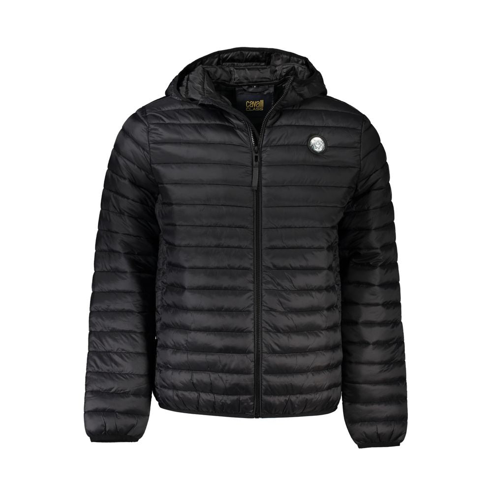 Cavalli Class Sort Polyamid Herrejakke