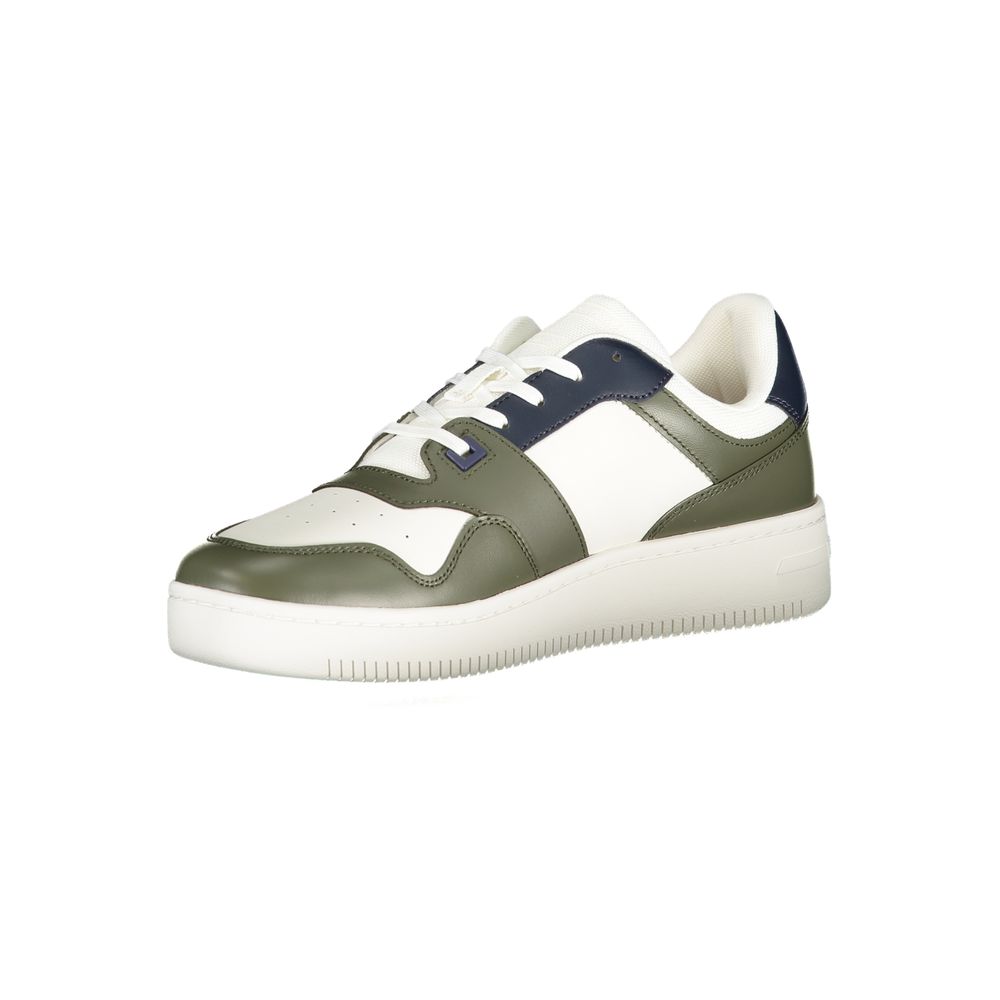 Tommy Hilfiger Grønne Læder Herre Sneaker