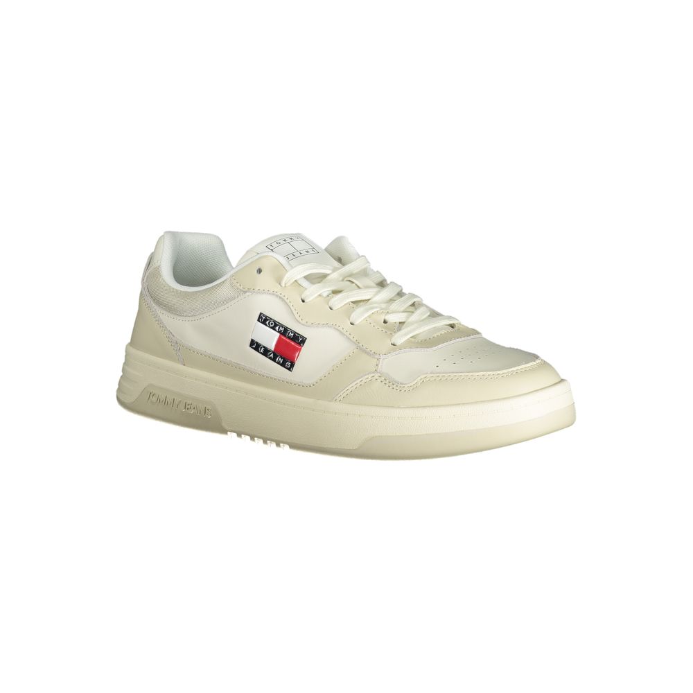 Tommy Hilfiger Beige Polyethylen Herre Sneaker