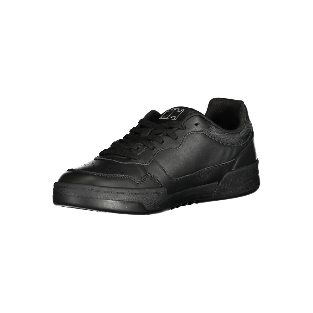 Tommy Hilfiger Sort Polyethylen Herre Sneaker