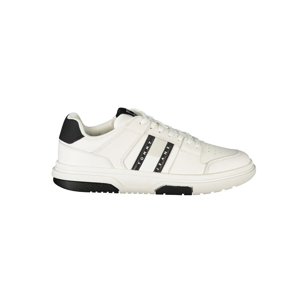 Tommy Hilfiger Hvid Polyethylen Herre Sneaker