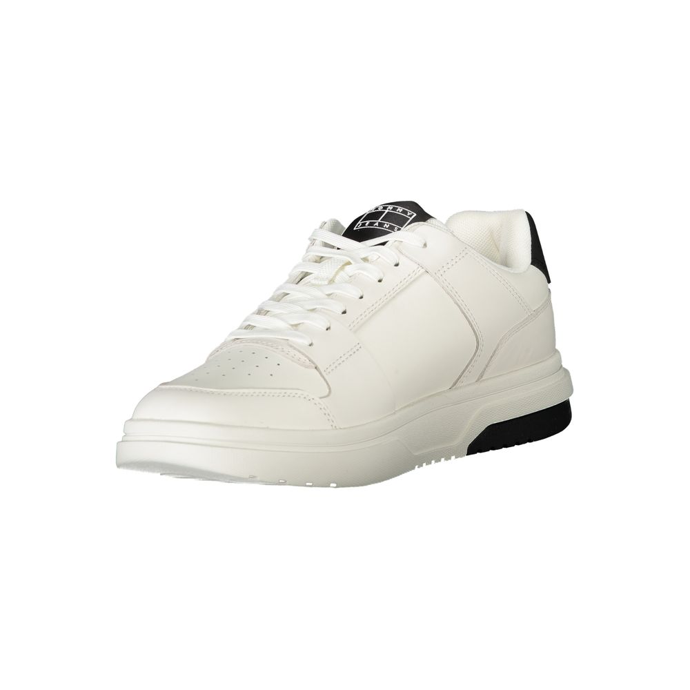 Tommy Hilfiger Hvid Polyethylen Herre Sneaker