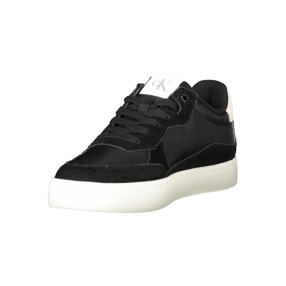 Calvin Klein Sort Polyester Herre Sneaker