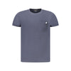 K-WAY Blue Cotton Men T-Shirt
