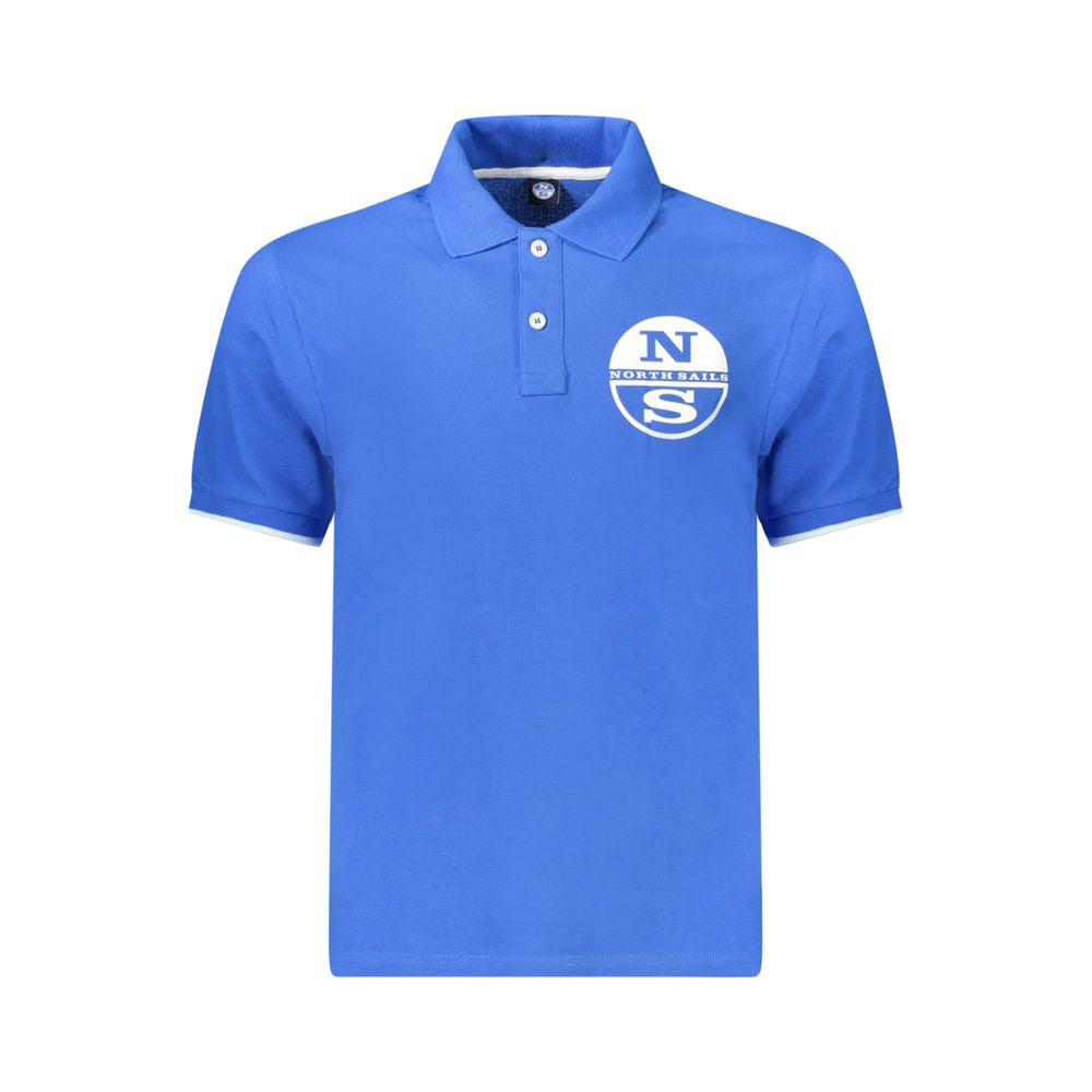 North Sails Blå Bomulds Herre Poloshirt