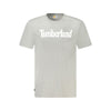 Timberland Gray Cotton Men T-Shirt